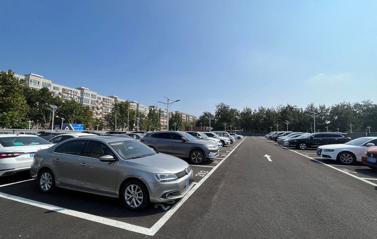 停车场道路铺设施工 停车场道路